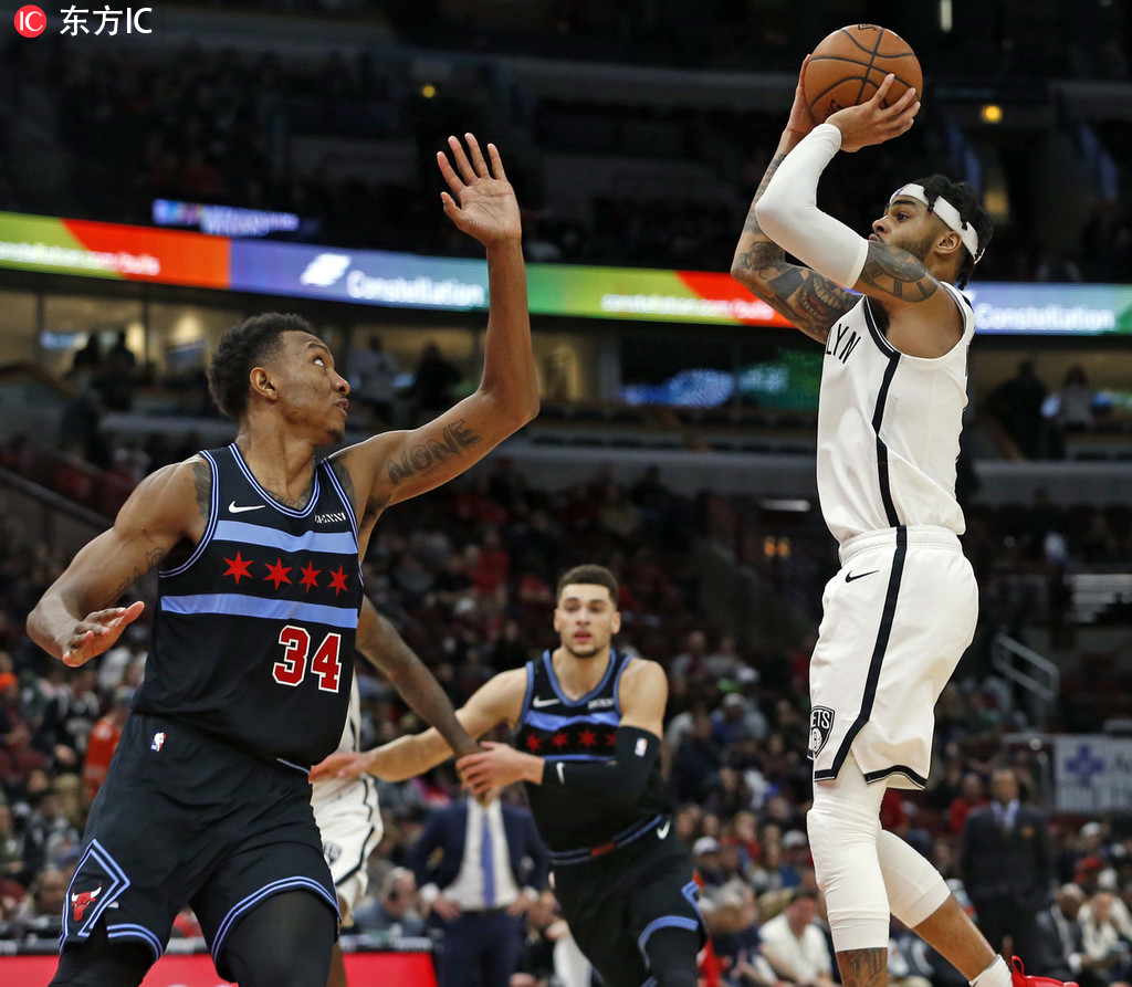 猛龙轻取公牛，拉塞尔送出助攻