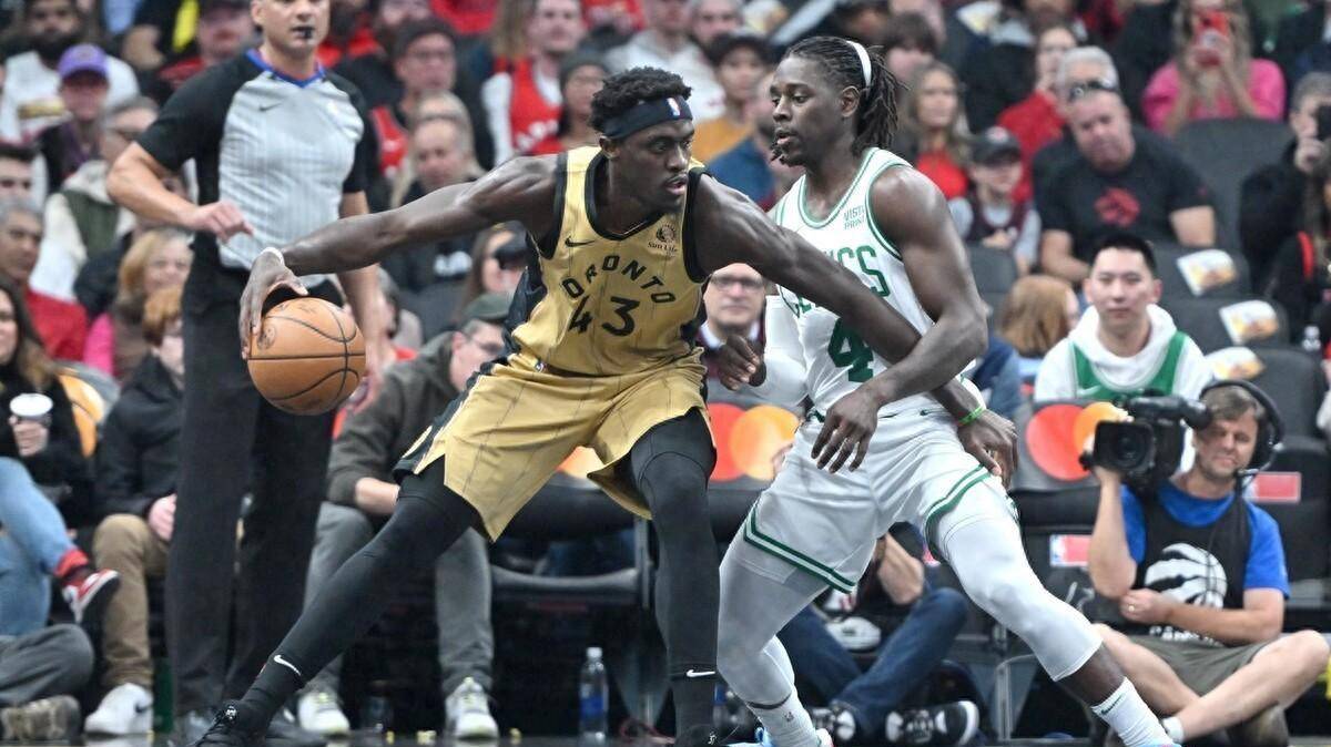 猛龙完胜凯尔特人，西亚卡姆高光表现